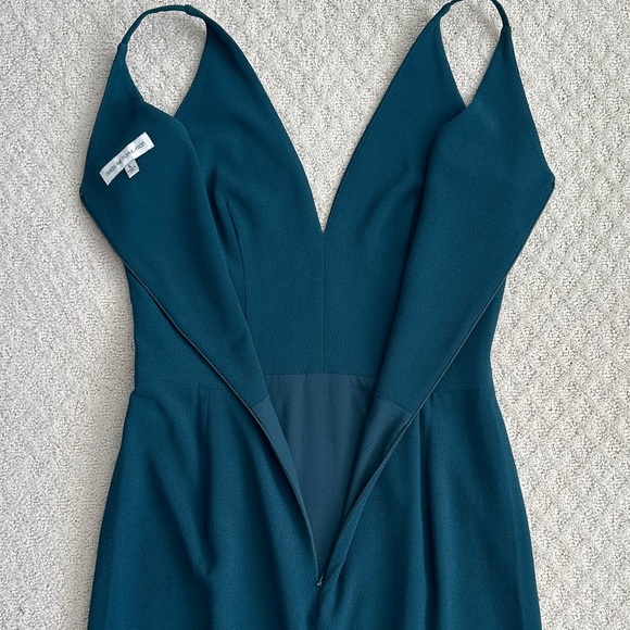 Dress The Population Iris Sleeveless Mermaid Gown New Pine L Holidays Formal - Picture 11 of 15